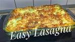 Beef Spinach Lasagna | Easy Lasagna Recipe