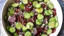 Beet and Cucumber Salad
