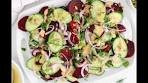 Beet Cucumber Salad