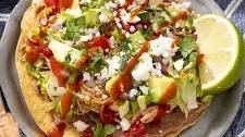 BEST Chicken Tostadas Recipe