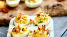 Best Deviled Egg Recipe (Loaded with Cheddar and Bacon)