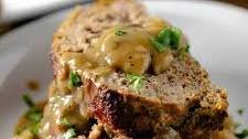 Best-Ever Meat Loaf with Mushroom Gravy