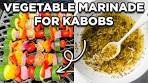 BEST EVER Vegetable Marinade for Kabobs