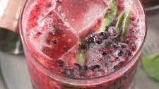 Blackberry Basil Bourbon Smash