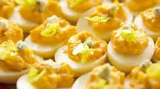 Buffalo Deviled Eggs