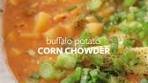 Buffalo Potato Corn Chowder: Hearty Vegan Recipe
