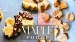 Calling all MAPLE lovers! Classic maple FUDGE recipe
