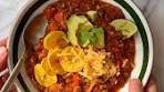 came home - immediate chili (and the best vegetarian chili if I ...