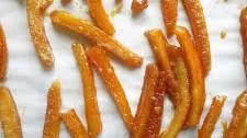 Candied Orange Peels with Honey (Paleo)