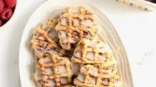 Canned Cinnamon Roll Waffles