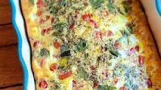 Caprese Breakfast Casserole