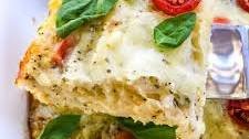 Caprese Hashbrown Breakfast Casserole