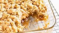 Caramel Apple Crumble