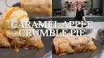 Caramel Apple Crumble Pie Recipe | Jane's Patisserie