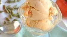 Cardamom Spiced Persimmon Ice Cream