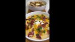 Cheddar Loaded Baked Potato Soup