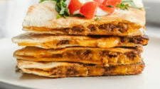 Cheesy Ground Beef Quesadillas Recipe