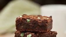 Chewy Mint Chocolate Brownies
