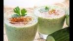 Chilled Cucumber Soup Recipe with Coconut Milk - Cold ...