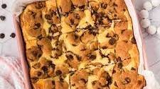 Chocolate Chip Cheesecake Bars