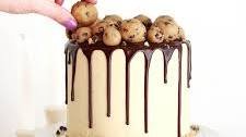 Chocolate Chip Cookie Dough Cake