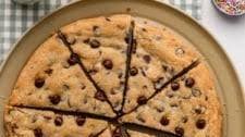 Chocolate Chip Cookie Pizza