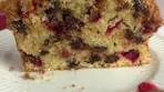 Chocolate chip cranberry bread #cranberryrecipes