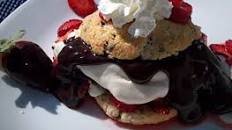 Chocolate-Covered Strawberry Shortcake
