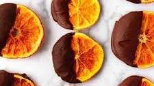 Chocolate-Dipped Dried Orange Slices