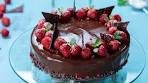 Chocolate Raspberry Mousse Cake