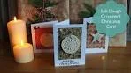 Christmas Card Idea Using Salt Dough Ornaments | DIY Crafts