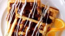 Cinnamon Roll Waffles