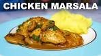 Classic chicken Marsala with Italian mash
