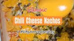 Classic Chili Cheese Nachos, why not?! Getting back to my ...
