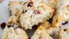 Coconut & Cranberry Scones