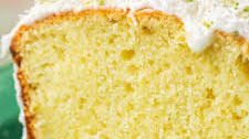 Coconut Lime Pound Cake