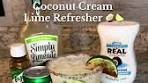 Coconut Lime Refresher Recipe for a Refreshing Summer