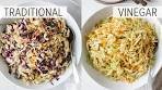 COLESLAW RECIPE - 2 WAYS | classic coleslaw + vinegar ...