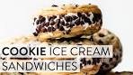 Cookie Ice Cream Sandwiches | Sally's Baking