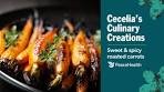 Cooking with Cecelia Jacobson - Sweet & spicy carrots