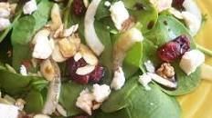 Craisins Spinach Salad