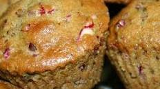 Cranberry Applesauce Muffins