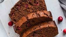 Cranberry Gingerbread Loaf