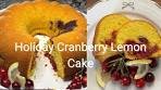 Cranberry Lemon Cake: A Zesty Holiday Dessert You'll Love.