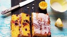 Cranberry Lemon Loaf with Lemon Icing