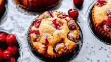 Cranberry Maple Cornbread Muffins