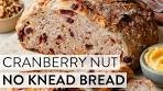 Cranberry Nut No Knead Bread | Sally's Baking