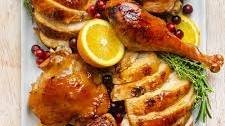 Cranberry Orange Glazed Turkey