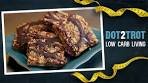Cranberry Orange Granola Bars (Naturally Low Carb Snack)