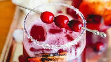 Cranberry Orange Old Fashioned Cocktail